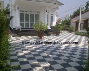 Tô điểm cho sân vườn bằng gạch sỏi