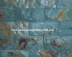 Đá xanh hải dương lồi rỉ sét ốp tường trang trí