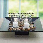 Sỏi bóng nhiều màu trang trí không gian sống
